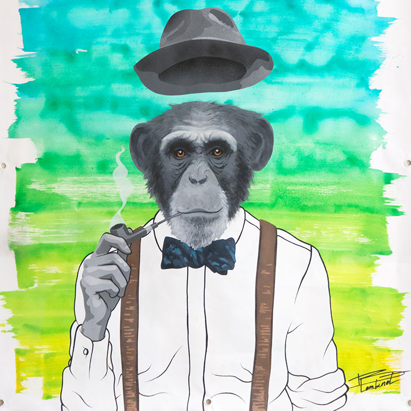 Peinture Monkey Dandy - apercu