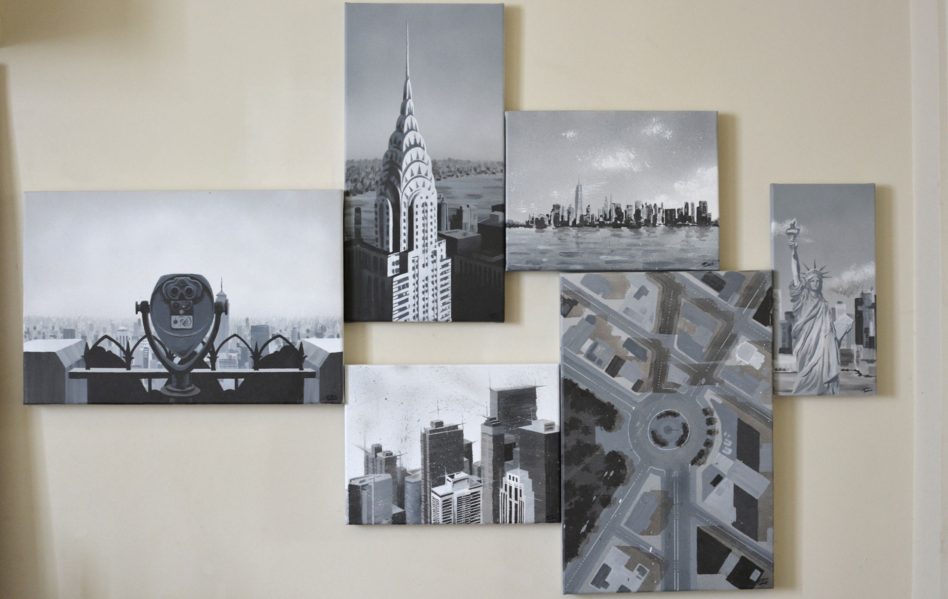 Peinture New York City – complète Peinture New York City - complète