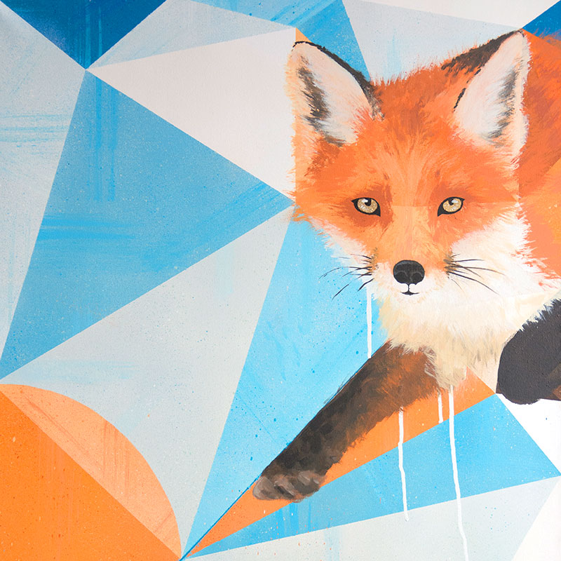 Peinture Red Fox aperçu