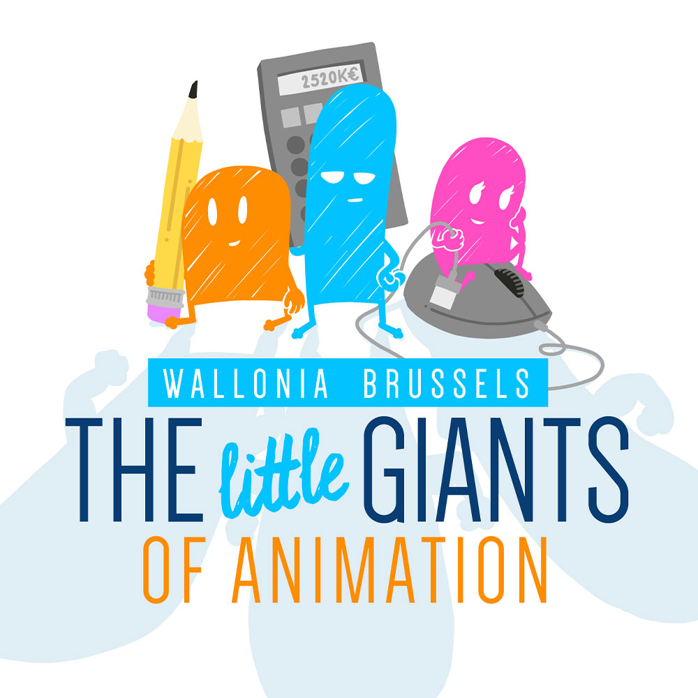 BL-Graphics - The little Giants - Fédération Wallonie Bruxelles - logo